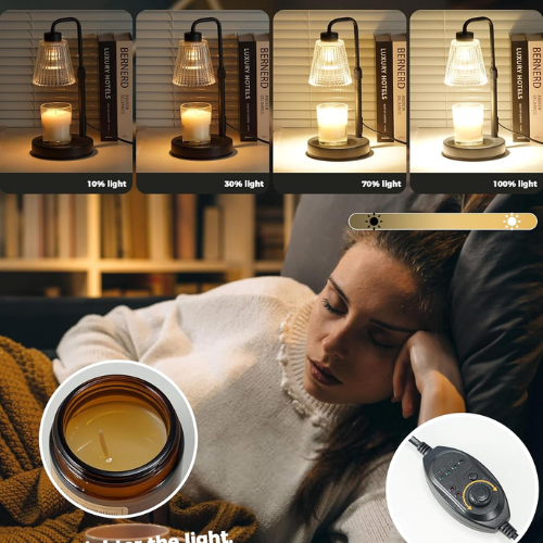 Candle Warmer Lamp with Cycle Timer