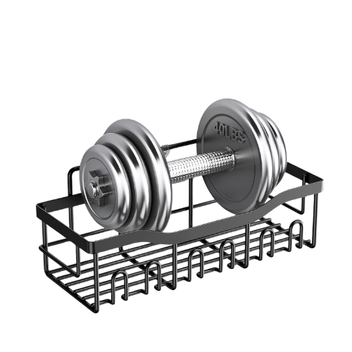 Adhesive Shower Caddy, 5 Pack Rustproof Stainless Steel Bath Organizers With Large Capacity