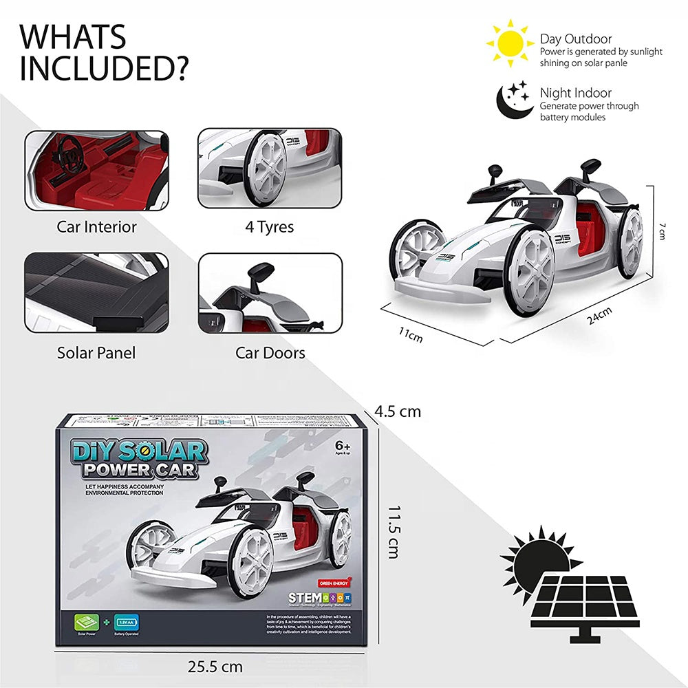 DIY Solar Power car